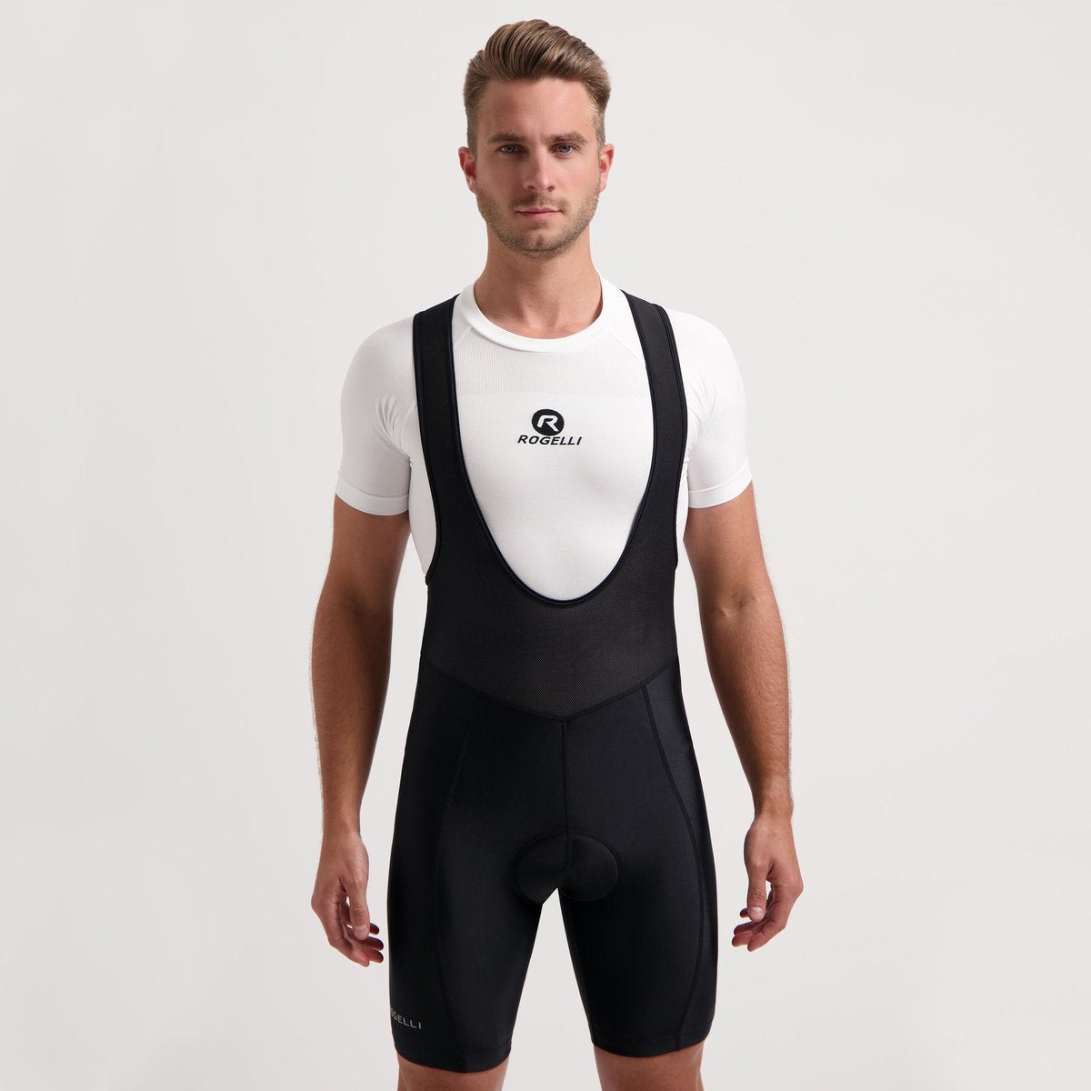 Rogelli econ korte fietsbroek - heren - zwart - maat m
