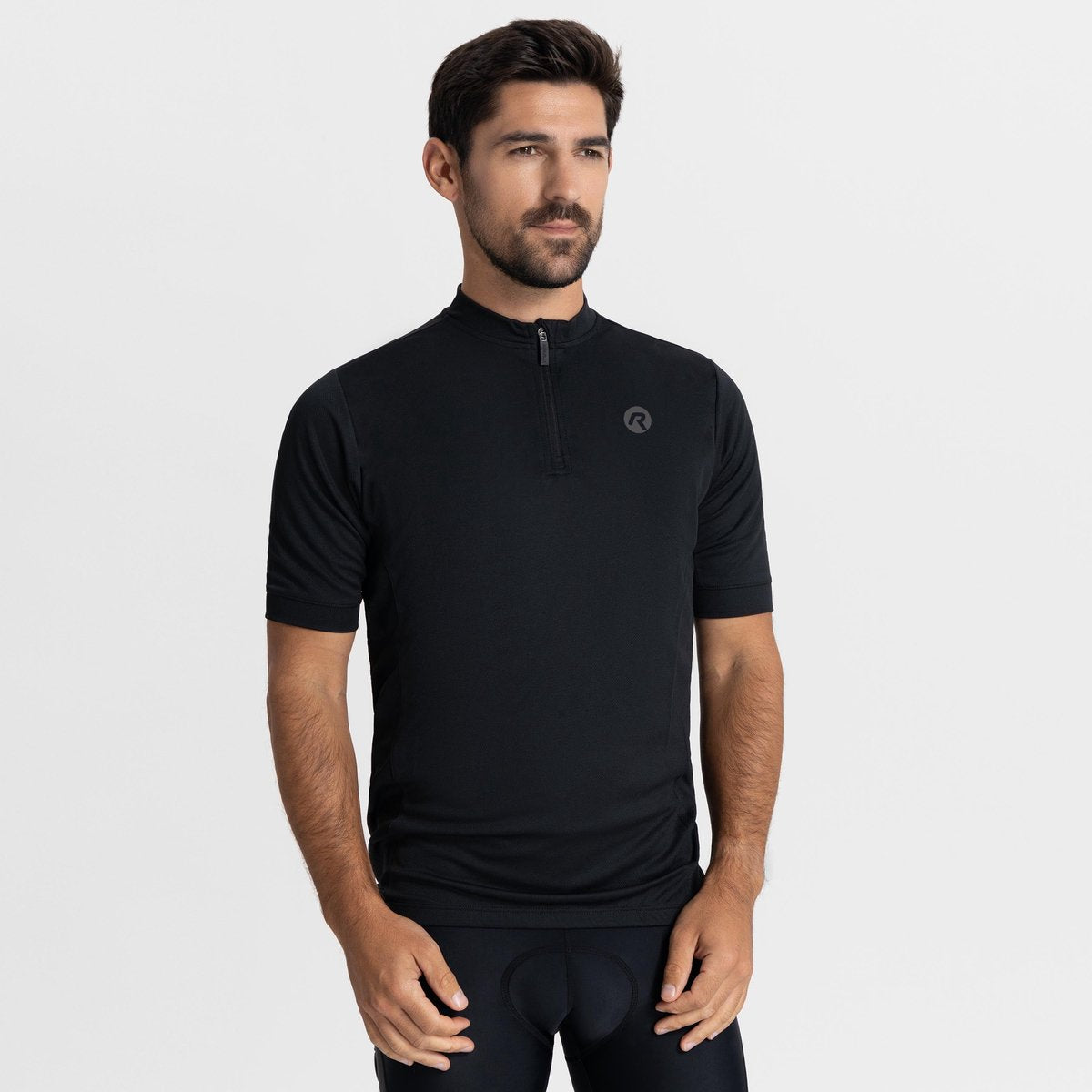 Rogelli core fietsshirt heren - korte mouwen - zwart - xxl