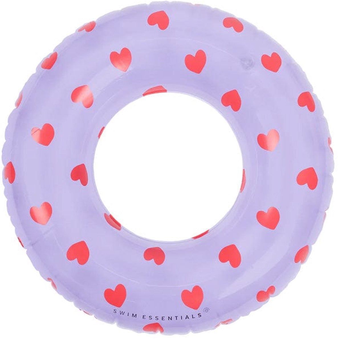 Swim essentials - zwemband - ø95 cm - roze - sweet hearts - kind - flamingohoofd