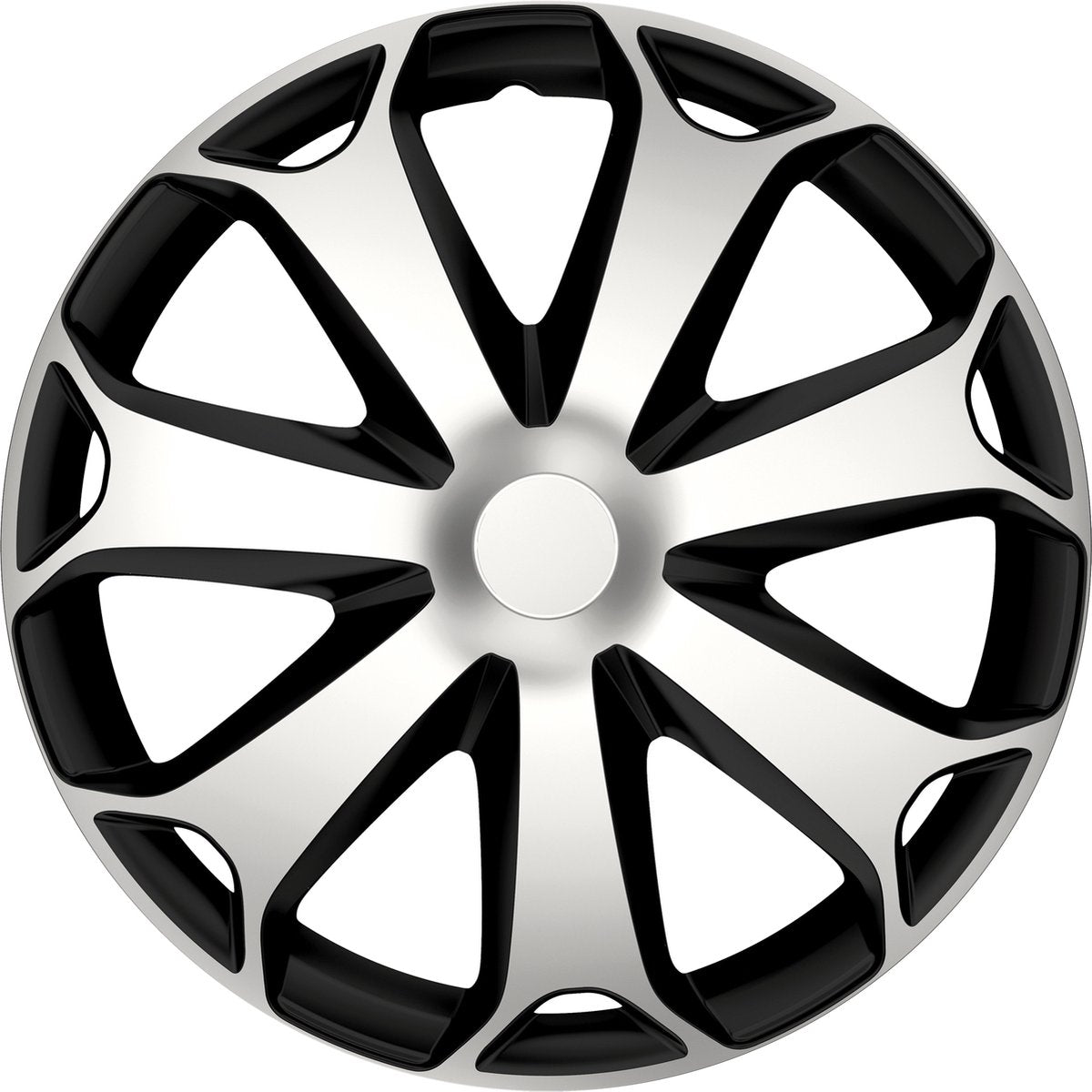 Gorecki wieldoppenset mega sil bl 13 inch zilver 4 stuks