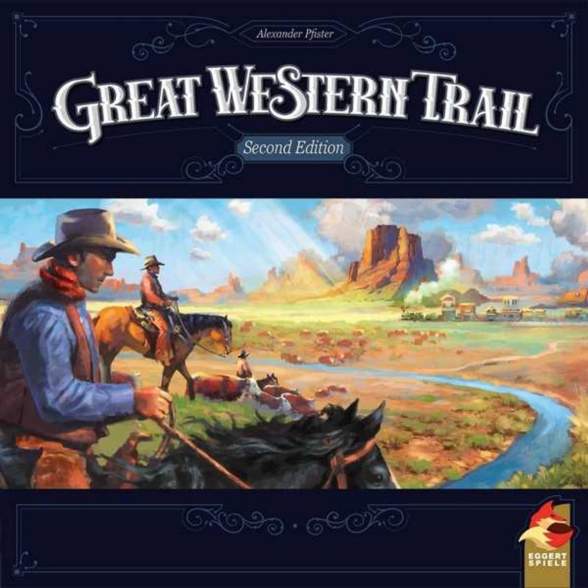 Eggert spiele great western trail 2nd edition