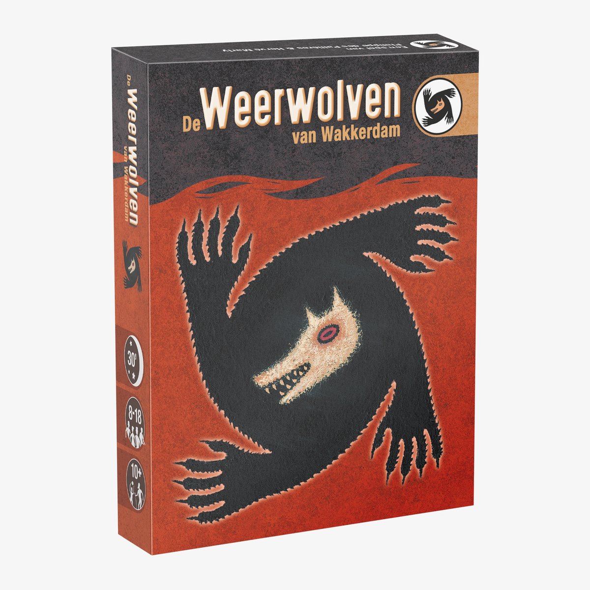 Zygomatic board game studio de weerwolven van wakkerdam - basisspel - kaartspel - vertrouwen of verraders?