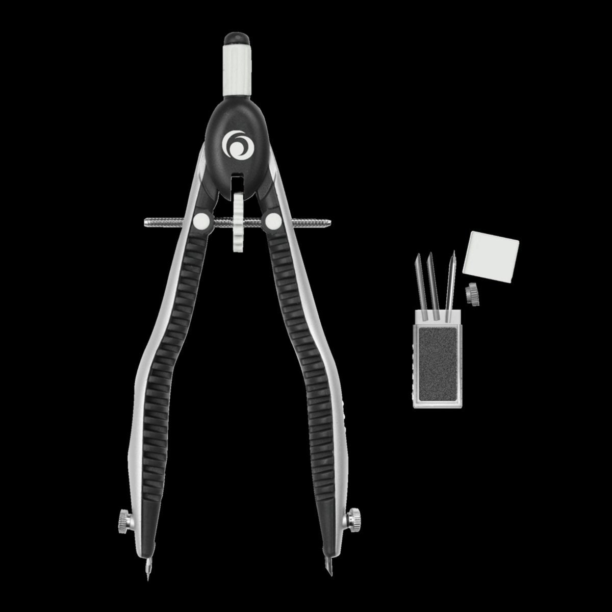 Herlitz quick-set passer my.pen zwart wit