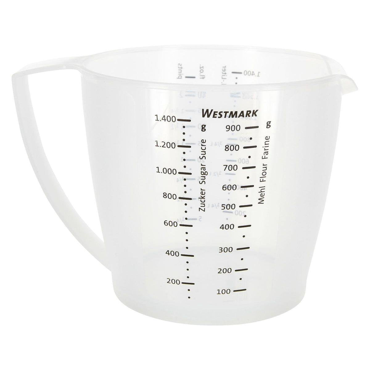 Plastinox westmark maatbeker - kunststof - 1.4l