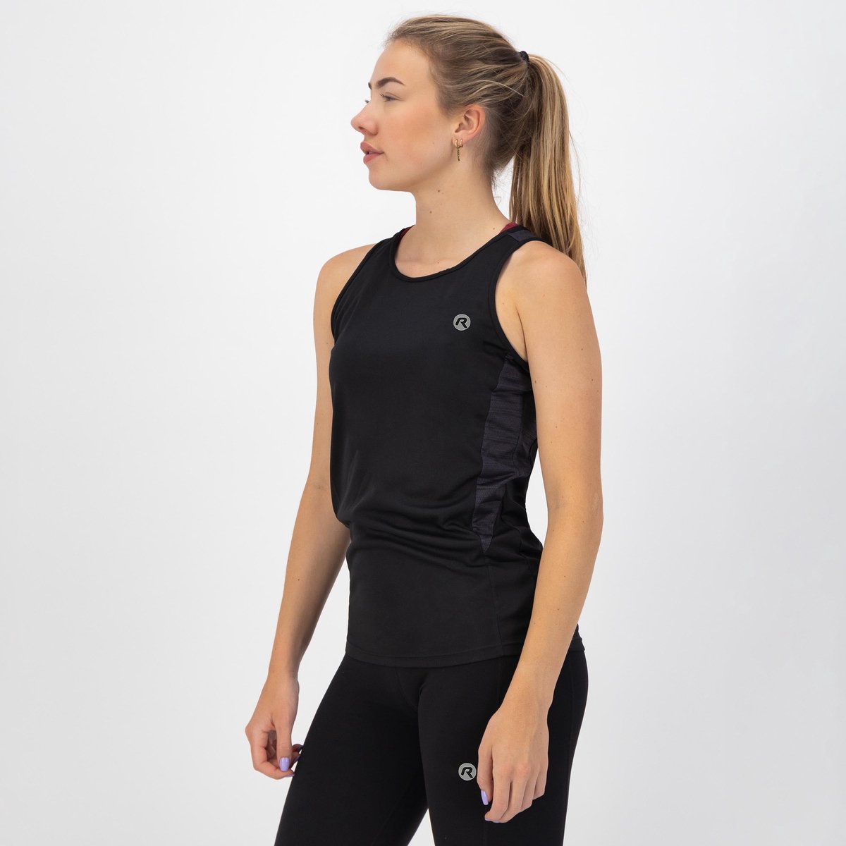 Rogelli core hardloopsinglet dames - zwart - xl