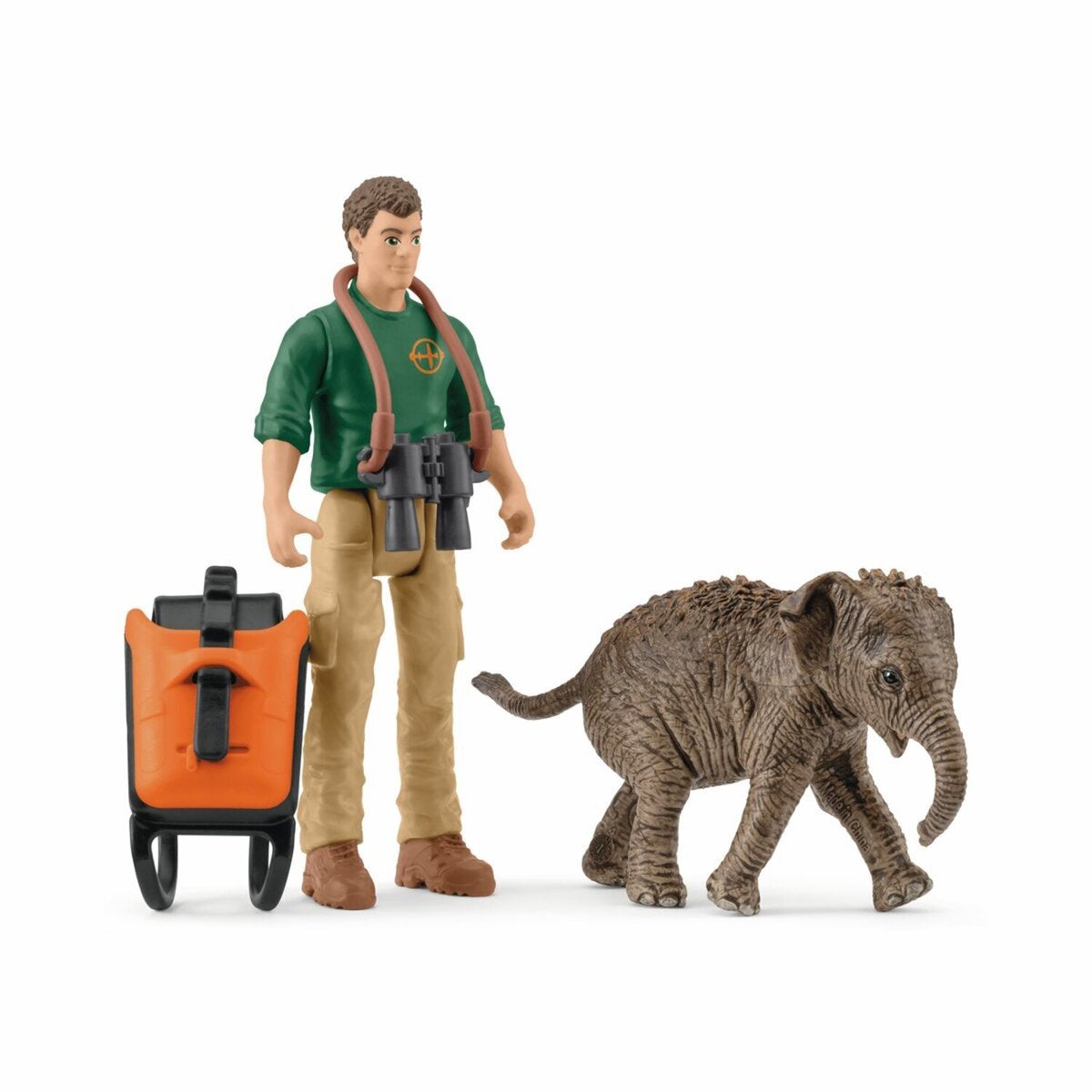 Schleich 81476 researcher on excursion.