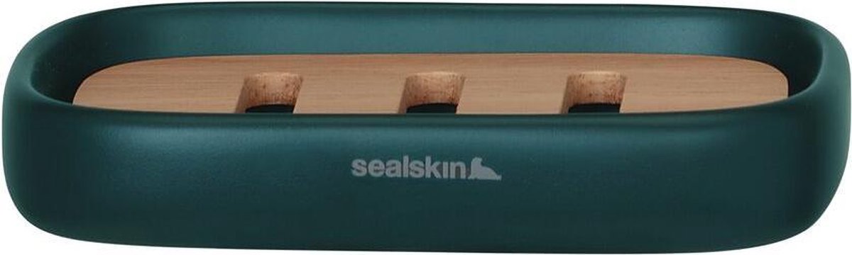 Sealskin mind - zeepbakje - zeephouder - donkergroen