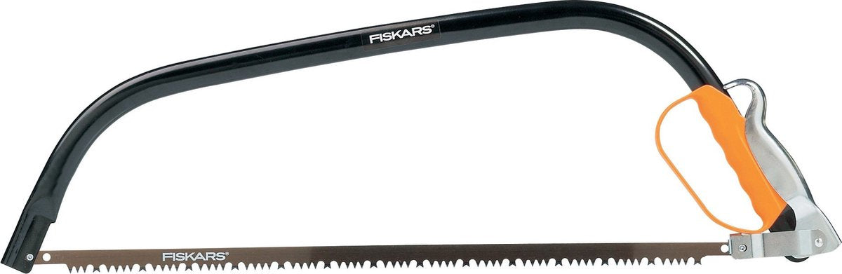 Fiskars boomzaag sw30 - beugelzaag 53 cm - handzaag met vingerberscherming - zaag voor hout