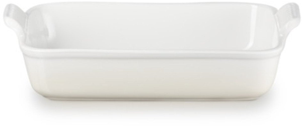 Le creuset ovenschaal heritage - meringue -32 x 24 cm 4 liter