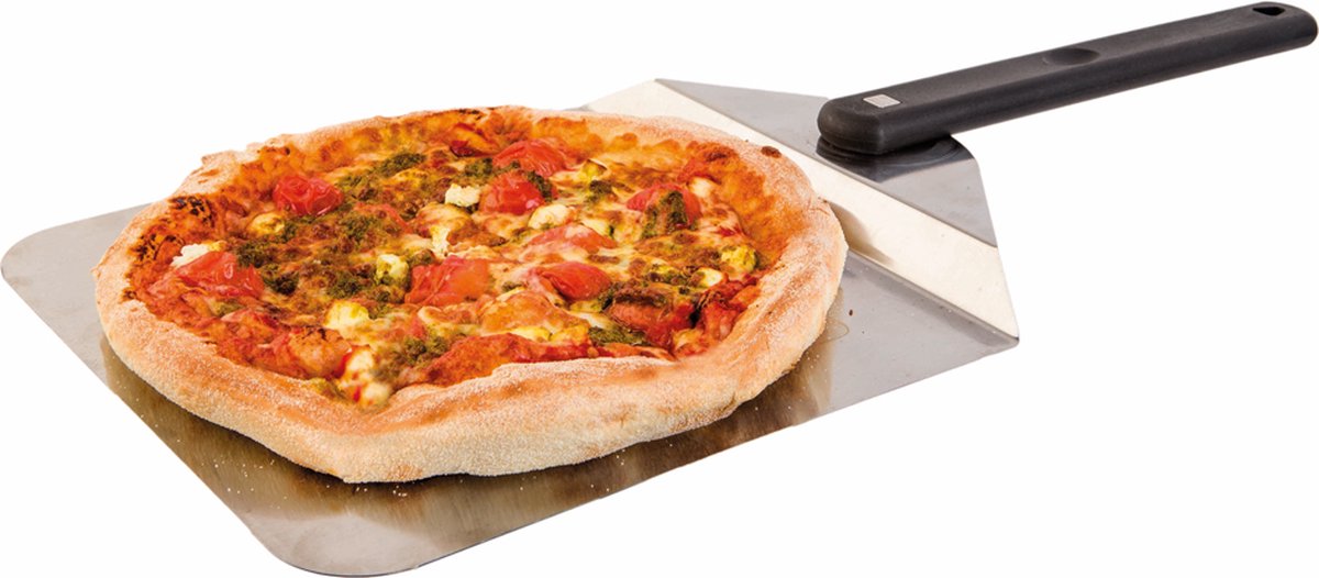 Grill guru pizza peel steel foldable