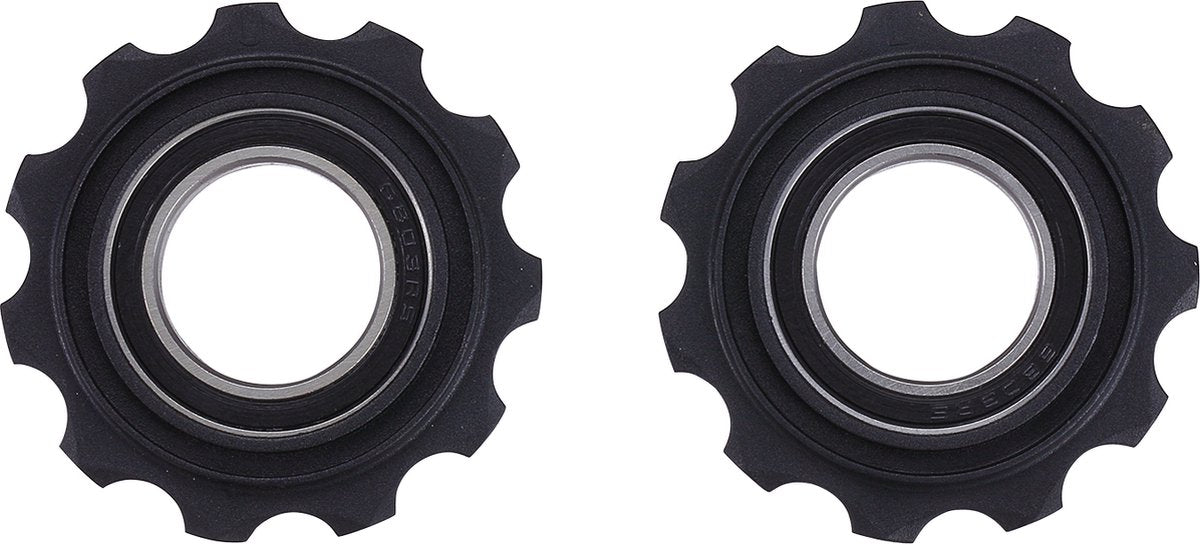 Bbb cycling derailleurwieltjes sram - 9-speed, 10-speed, 11-speed - duurzaam - zwart - 11t - rollerboys 11t sr bdp-05