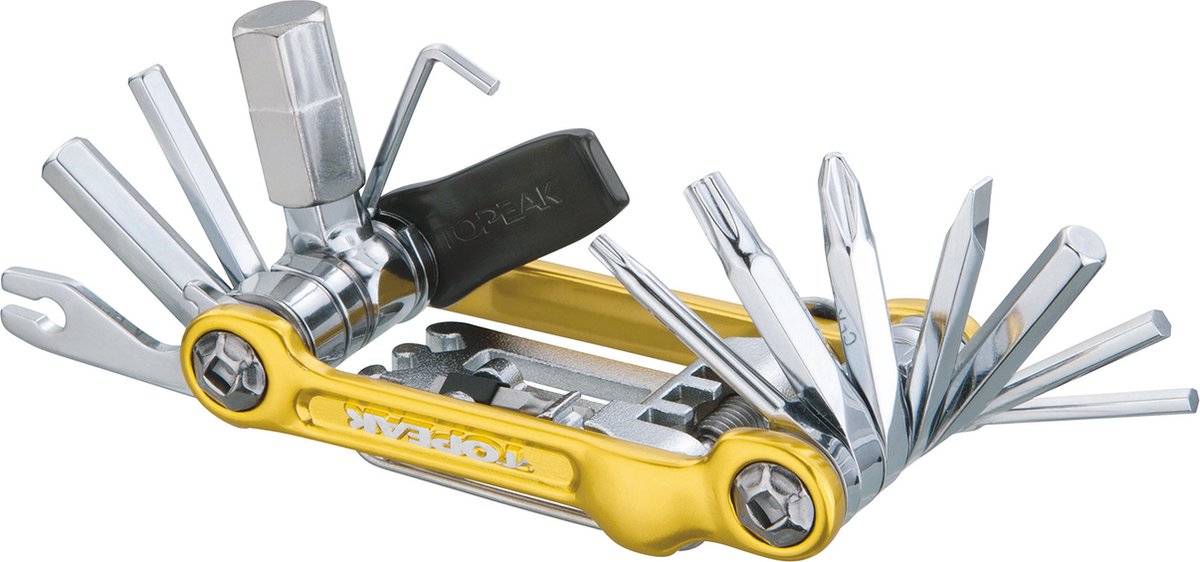 Topeak mini 20 pro vouwgereedschap gold