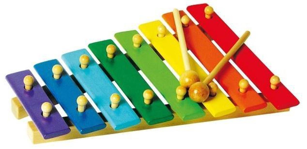 Small foot - houten xylofoon kleurrijk