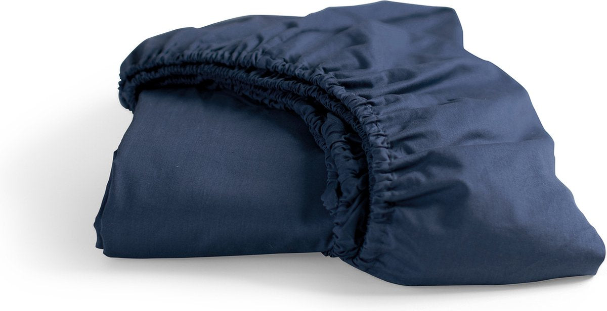 Cinderella - weekend - hoeslaken - tot 25 cm matrashoogte - 180x220 cm - blauw