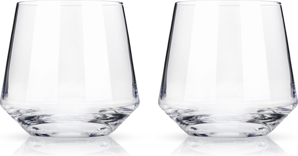 Viski raye cocktailglas - kristal - 354ml - 2 stuks
