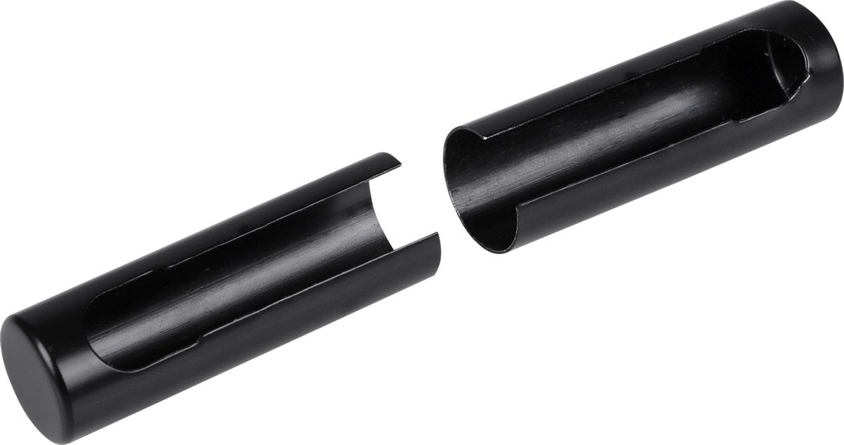Starx overschuifhuls voor paumelle - 14x24 mm kleur zwart
