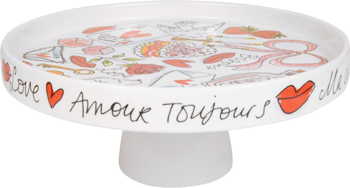 Blond amsterdam , specials, love: cake platter edged 24 cm