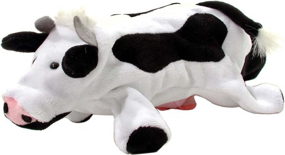 Beleduc koe speelhandschoen - handpop