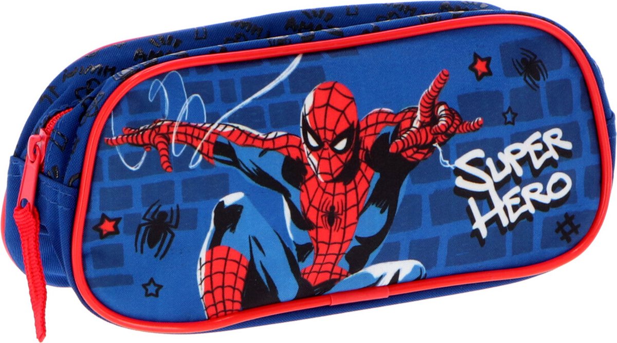 Spider-man etui voor kinderen - spiderman schoolspullen