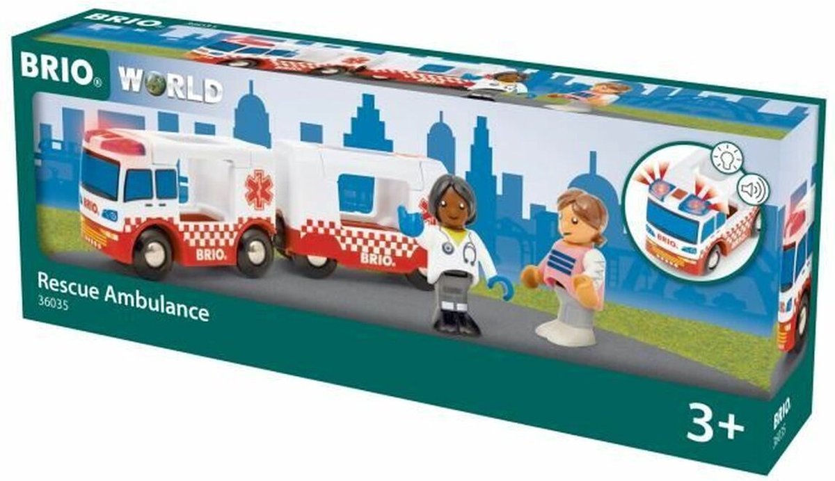 Brio rescue ambulance