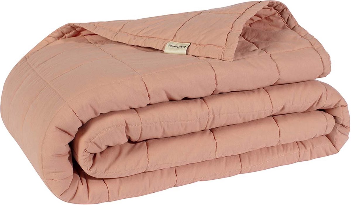 Cinderella moon sprei - bedsprei - 220x270 cm - extra zacht - roze