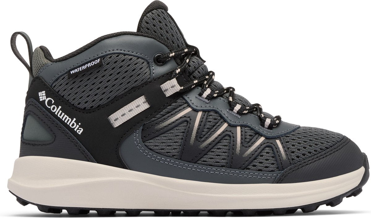 Columbia youth peakfreak rush™ mid waterproof unisex wandelschoenen - black, grill