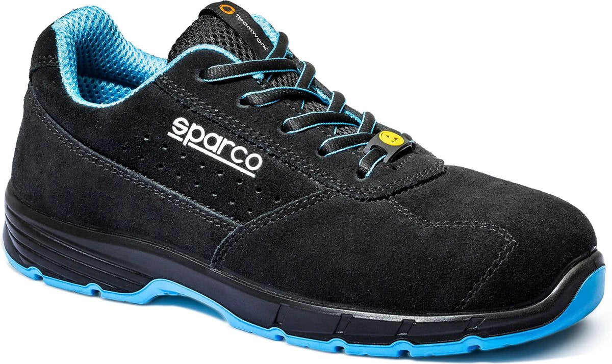 Sparco werkschoenen s1ps - horizon moreno - zwart blauw — 44