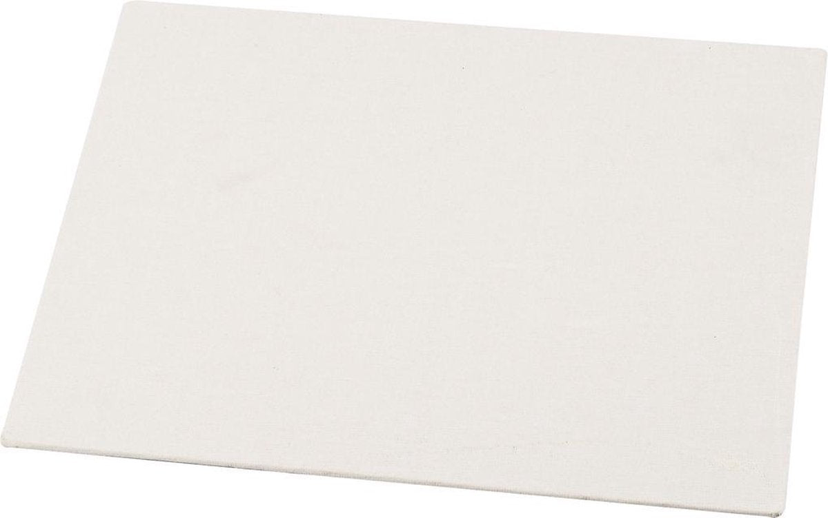 Creativ company canvas paneel afm 18x24 cm dikte 3 mm 280 gr 10stuks