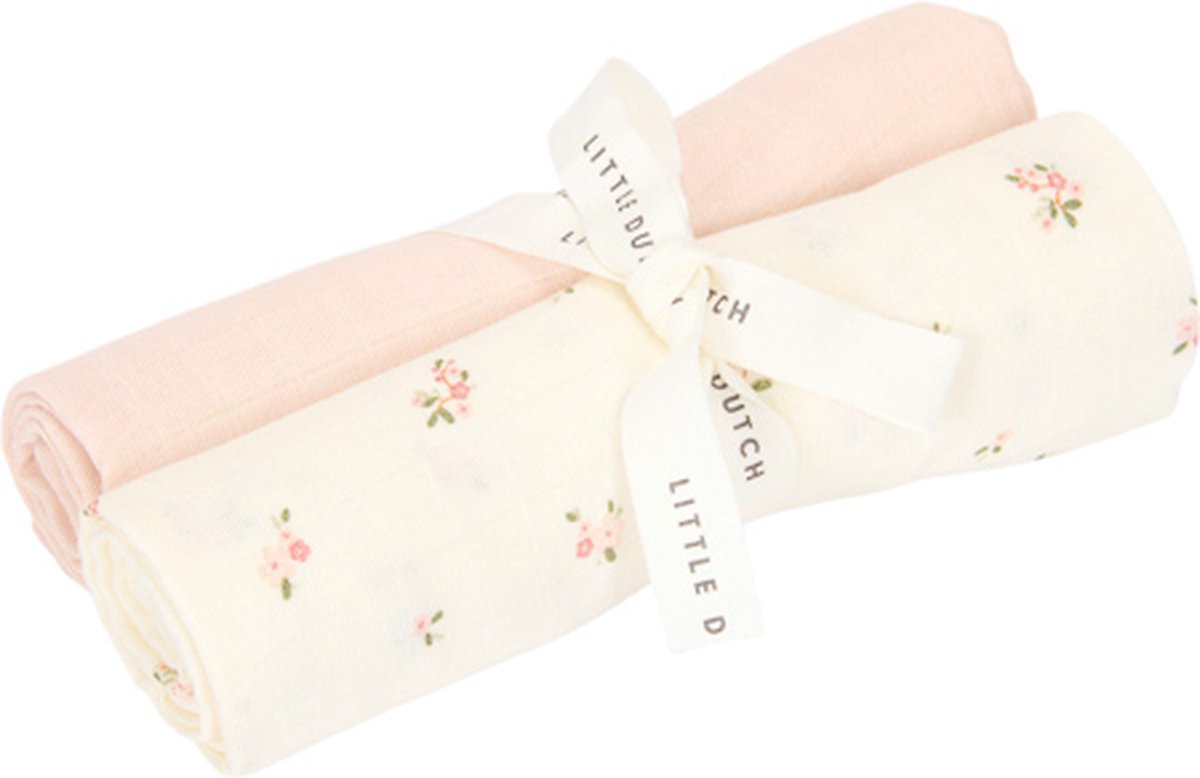 Little dutch swaddle - wit - fairy garden - fairy blossom