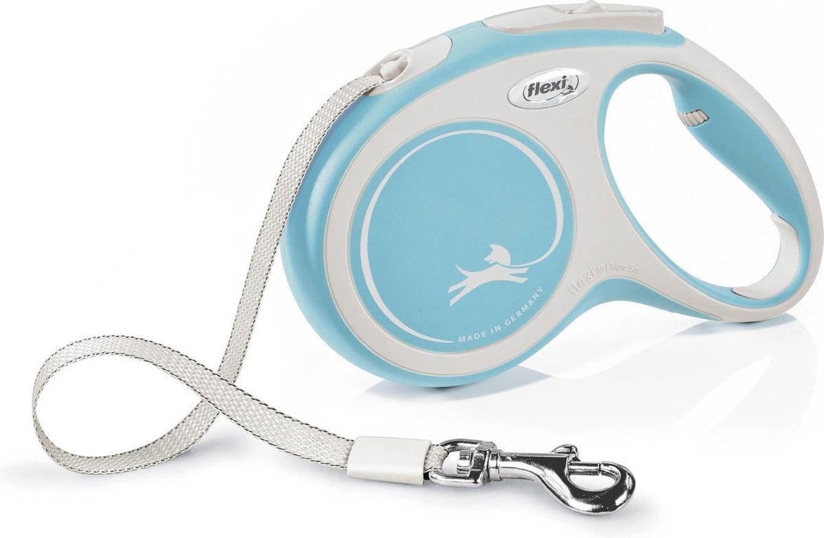Flexi new comfort band m 5m 25kg - lichtblauw
