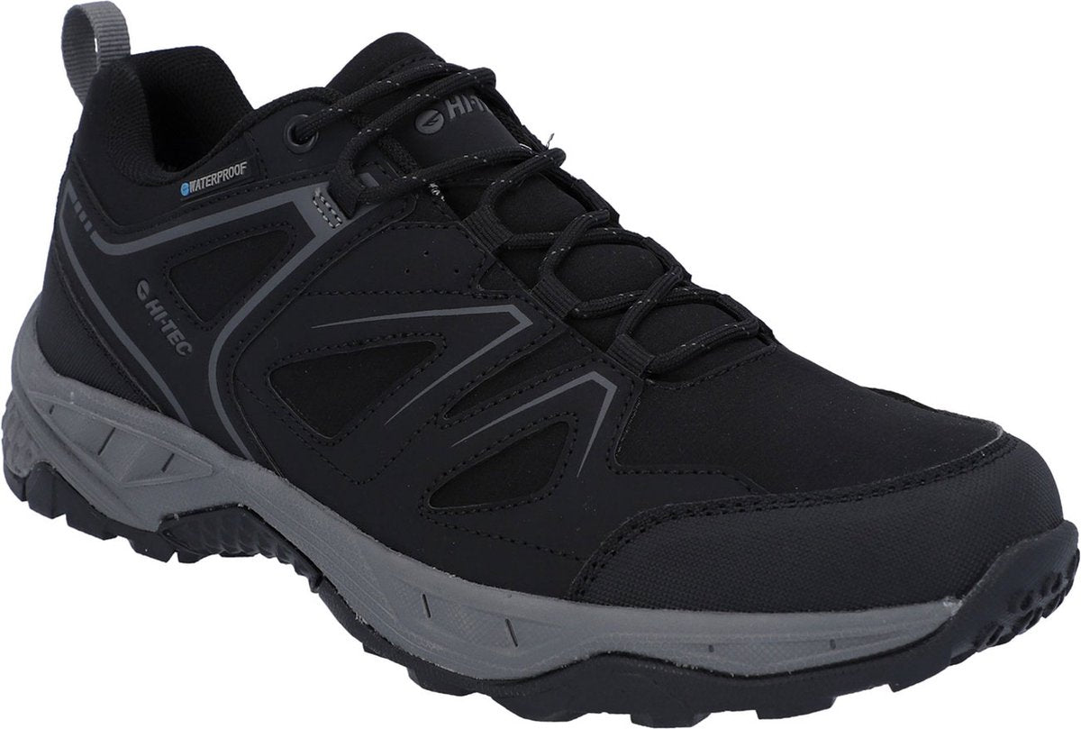 Hi-tec saunter softshell waterbestendig zwart - maat 46 wandelschoenen voor mannen