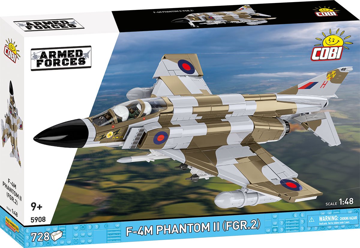 Cobi 5908 f-4f phantom ii raf