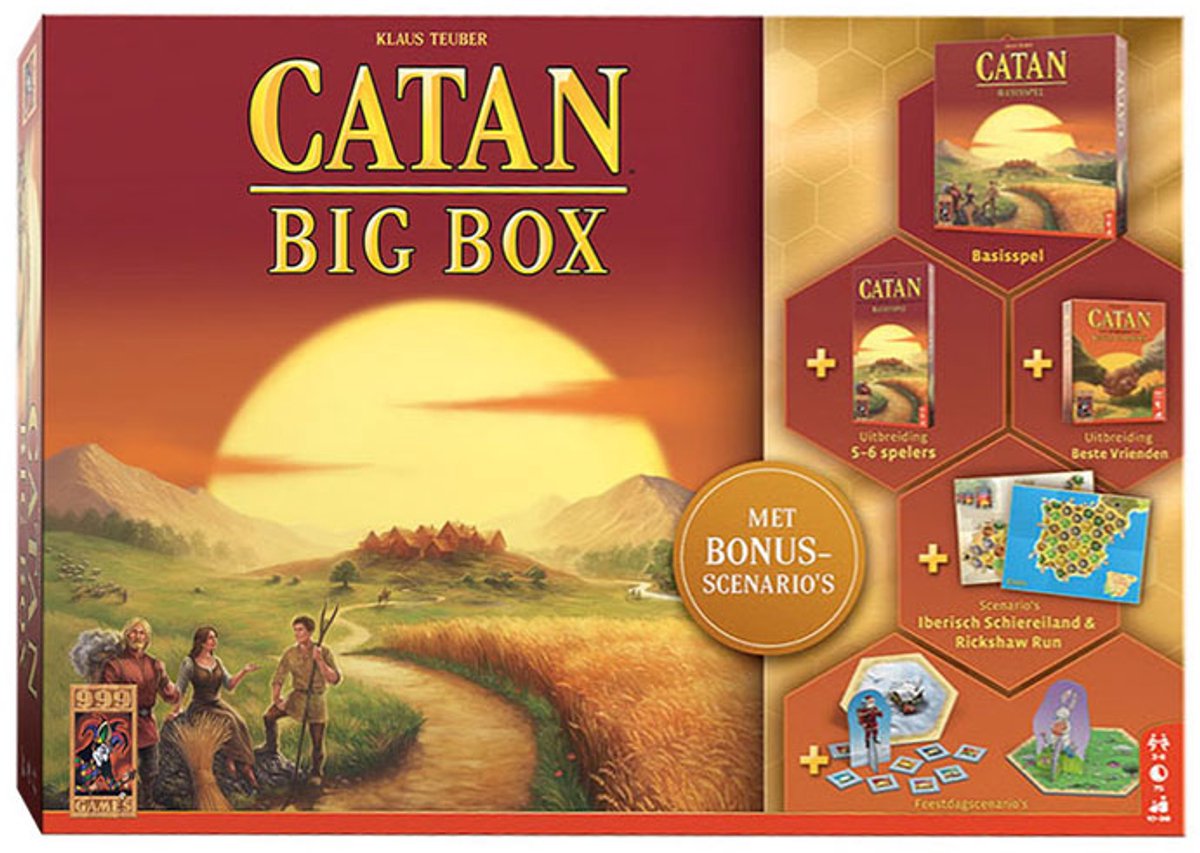 999games 999 games - catan: big box - bordspel