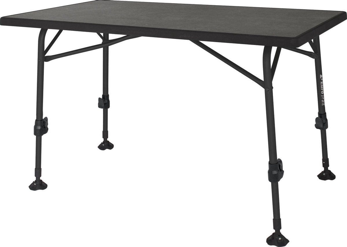 Eurotrail st. gobain l - campingtafel - large - antraciet