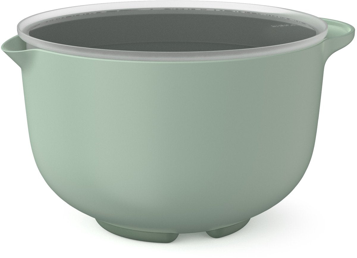 Mepal beslagkom met deksel chef it - 4 l - schaal - magnetron- en vaatwasmachinebestendig - bakspullen - nordic sage