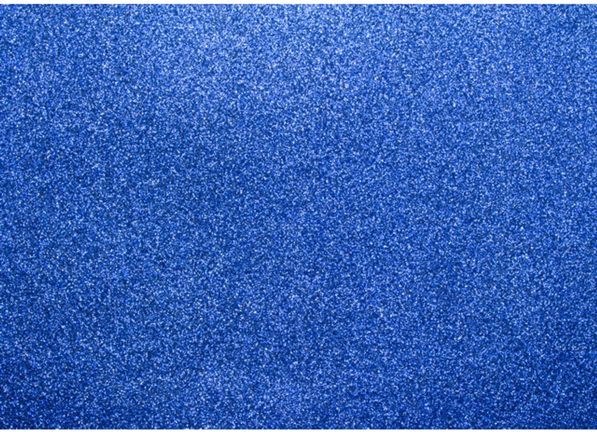 Kangaro glitterkarton - kobalt blauw - 50x70cm - pak ã 10 vel - k-0060k06