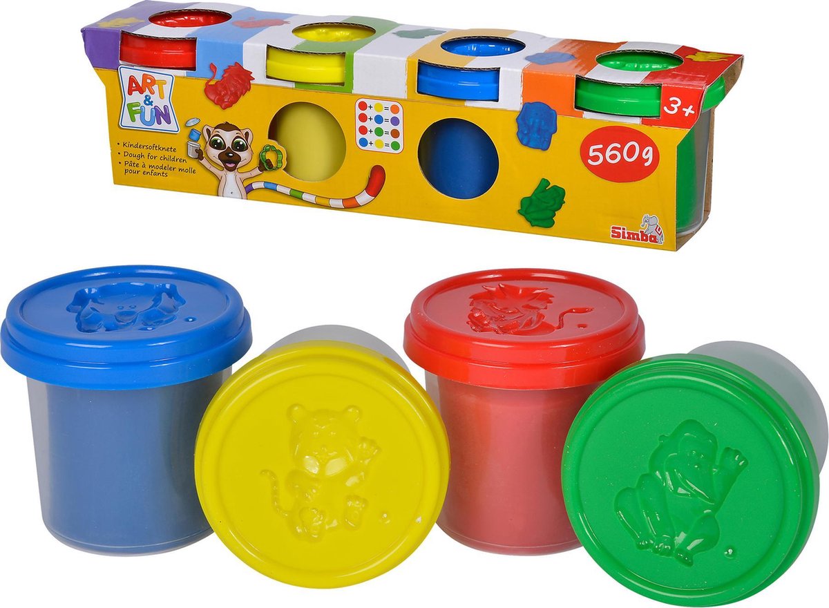 Simba - art fun soft dough - plasticine - boetseren - vanaf 3 jaar