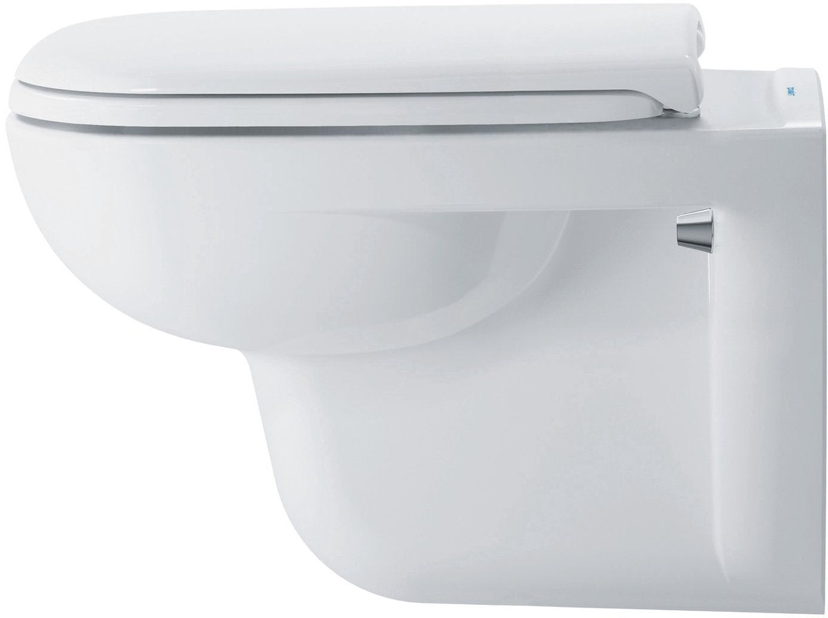 Duravit d-code wc zitting d-shape – soft close – duroplast – kunststof scharnieren – wit hoogglans