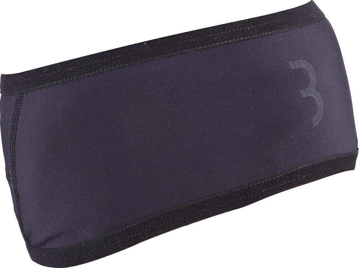 Bbb cycling thermal hoofdband heren en dames- thermische haarband voor fietsen - ergonomisch gevormd - 5-10 °c - zwart - universele maat - bbw-300
