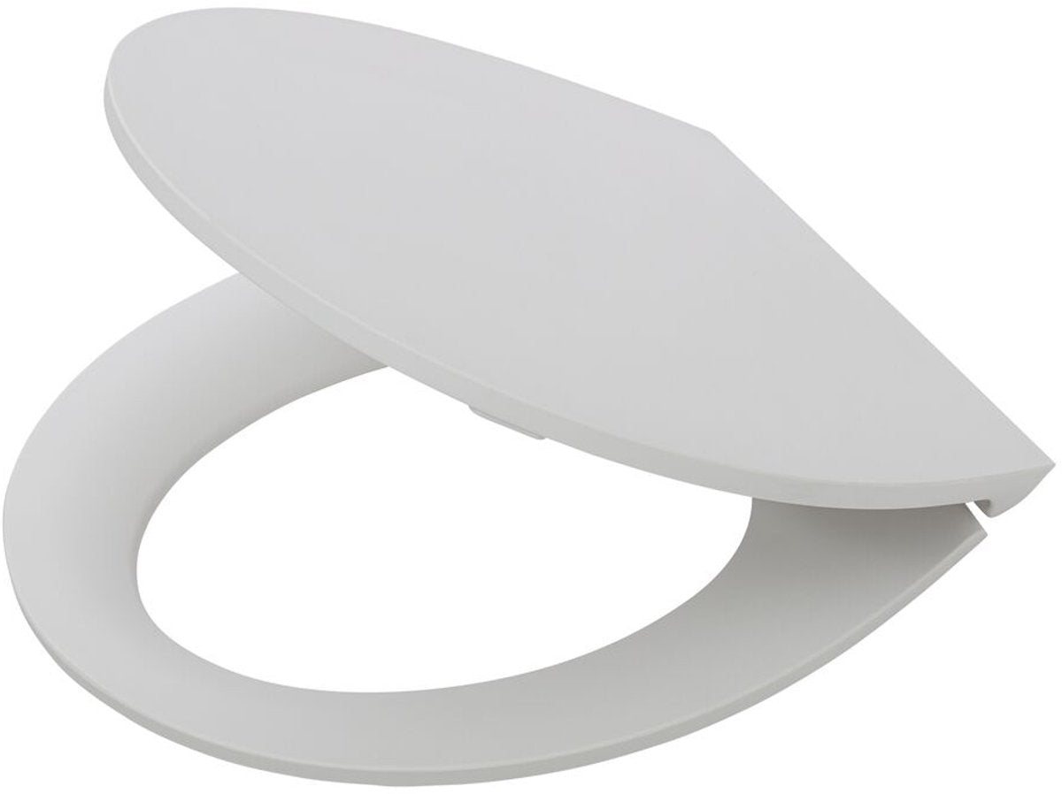 Tiger warren - toiletbril met deksel - duroplast mat - wit