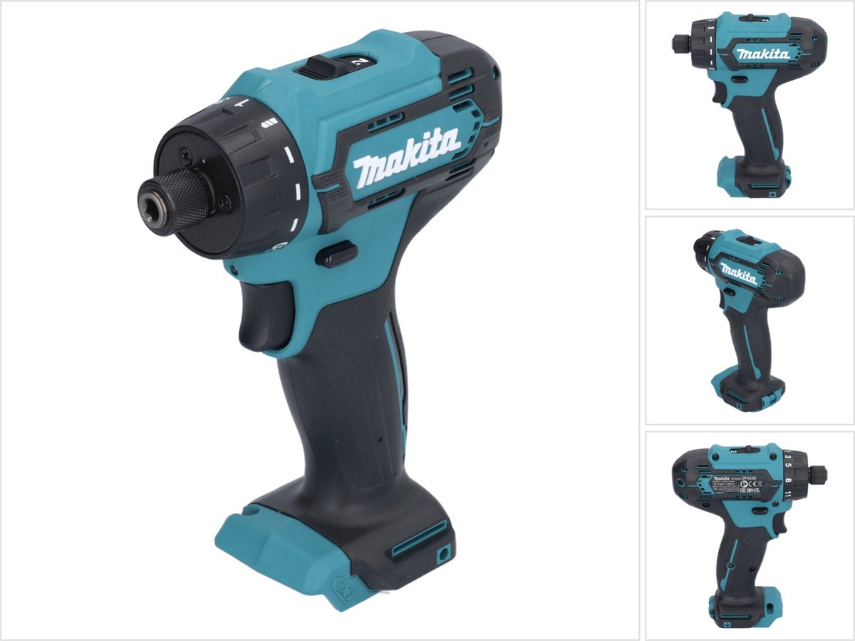Makita gereedschap - 12v accu-boorschroevendraaier - zonder accu en lader