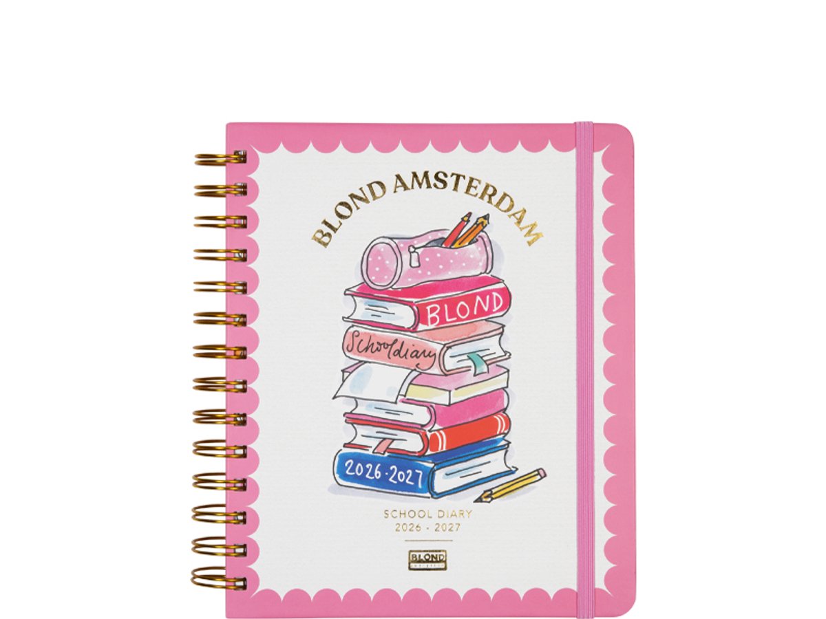 Blond amsterdam : schoolagenda 2026-2027