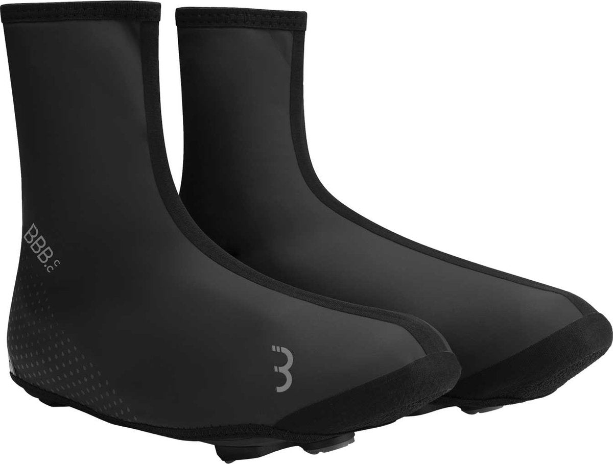 Bbb cycling waterflex 3.0 fiets overschoenen wielrennen - overschoenen mountainbike - waterbestendig - zwart - maat 45 46 - bws-23