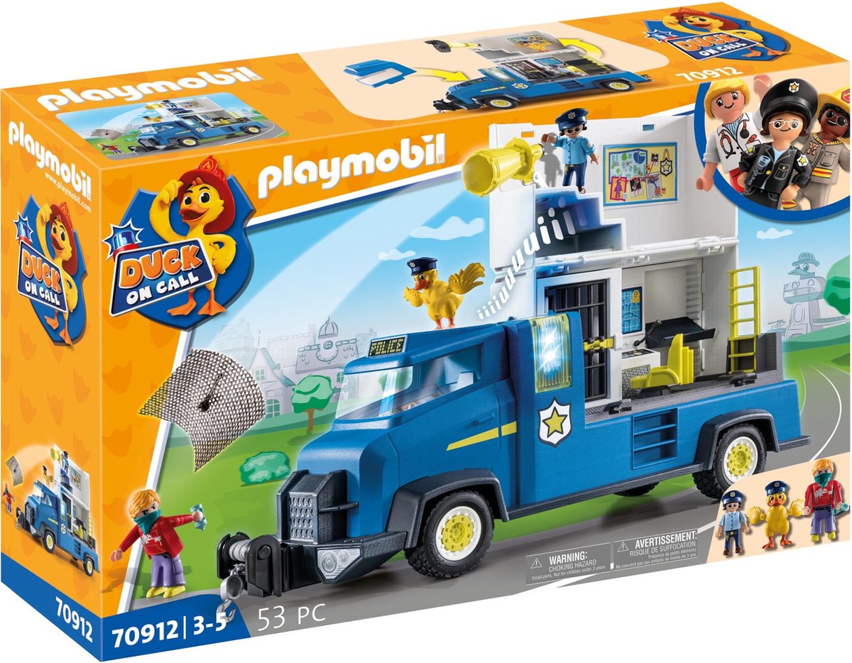 Playmobil duck on call politiewagen - 70912