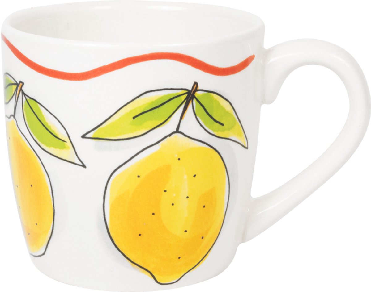 Blond amsterdam , pasta: cappuccino beker 0,5l lemon