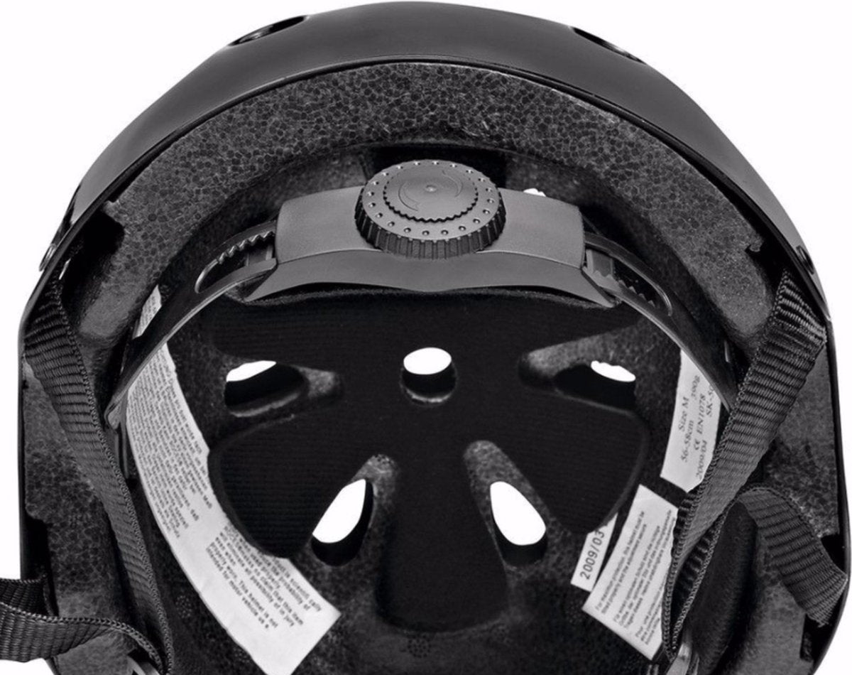 Roces – ce aggressive skatehelm – sterke ventilatie impactbescherming – zwart – maat 48-52cm (s)