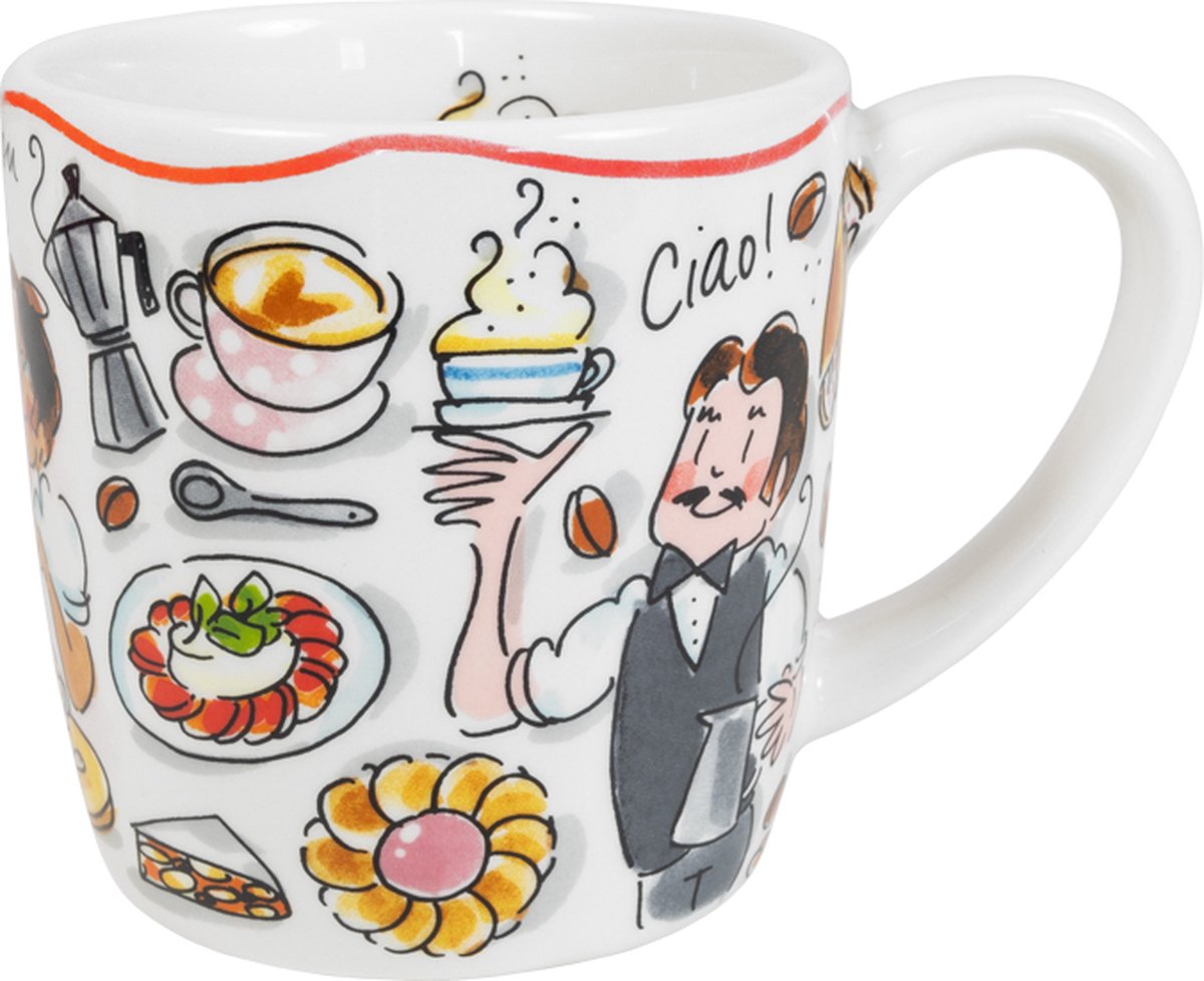 Blond amsterdam , pasta: cappuccino mug 0,5l