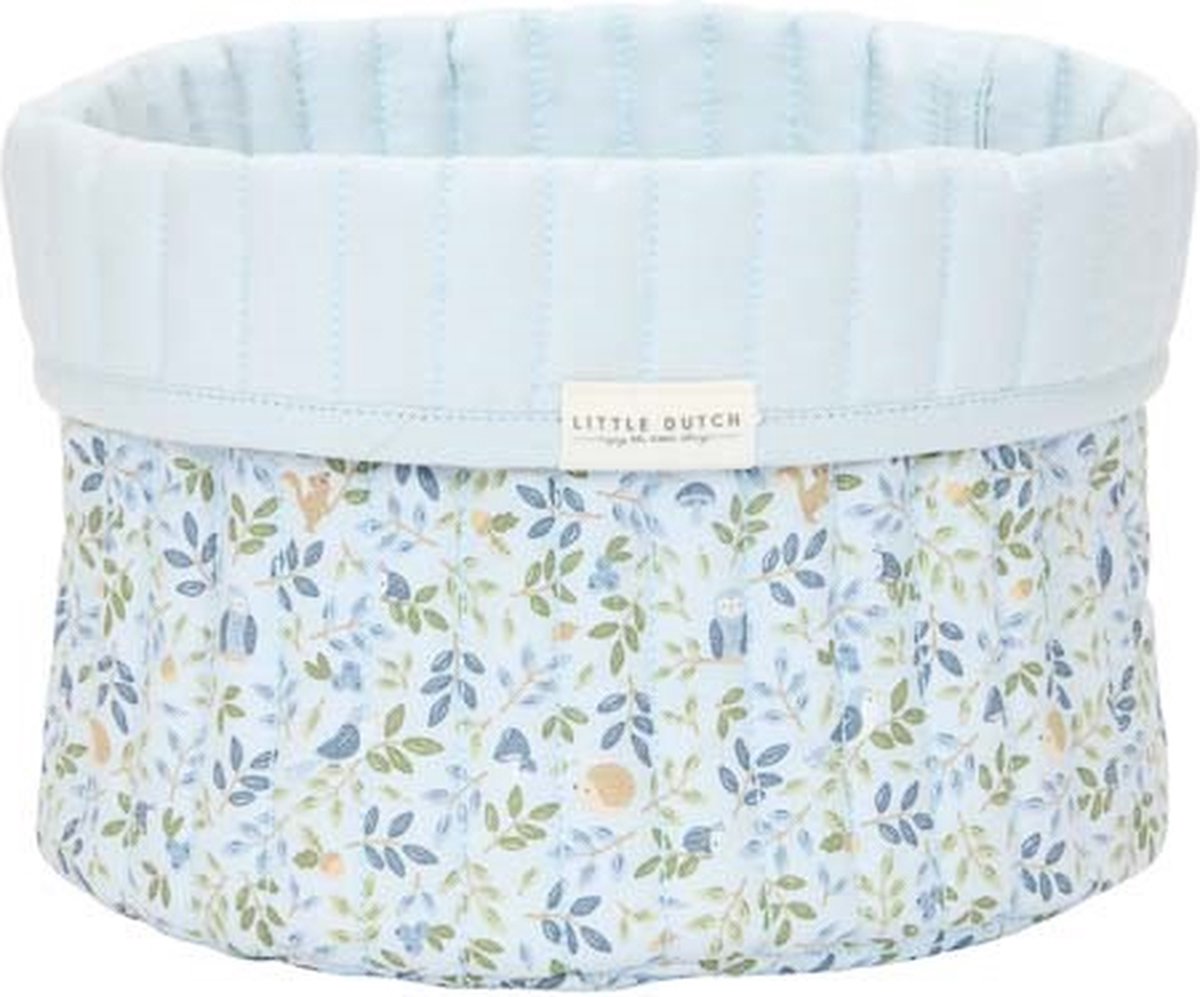 Little dutch opbergmand klein - blauw - forest friends - forest adventure