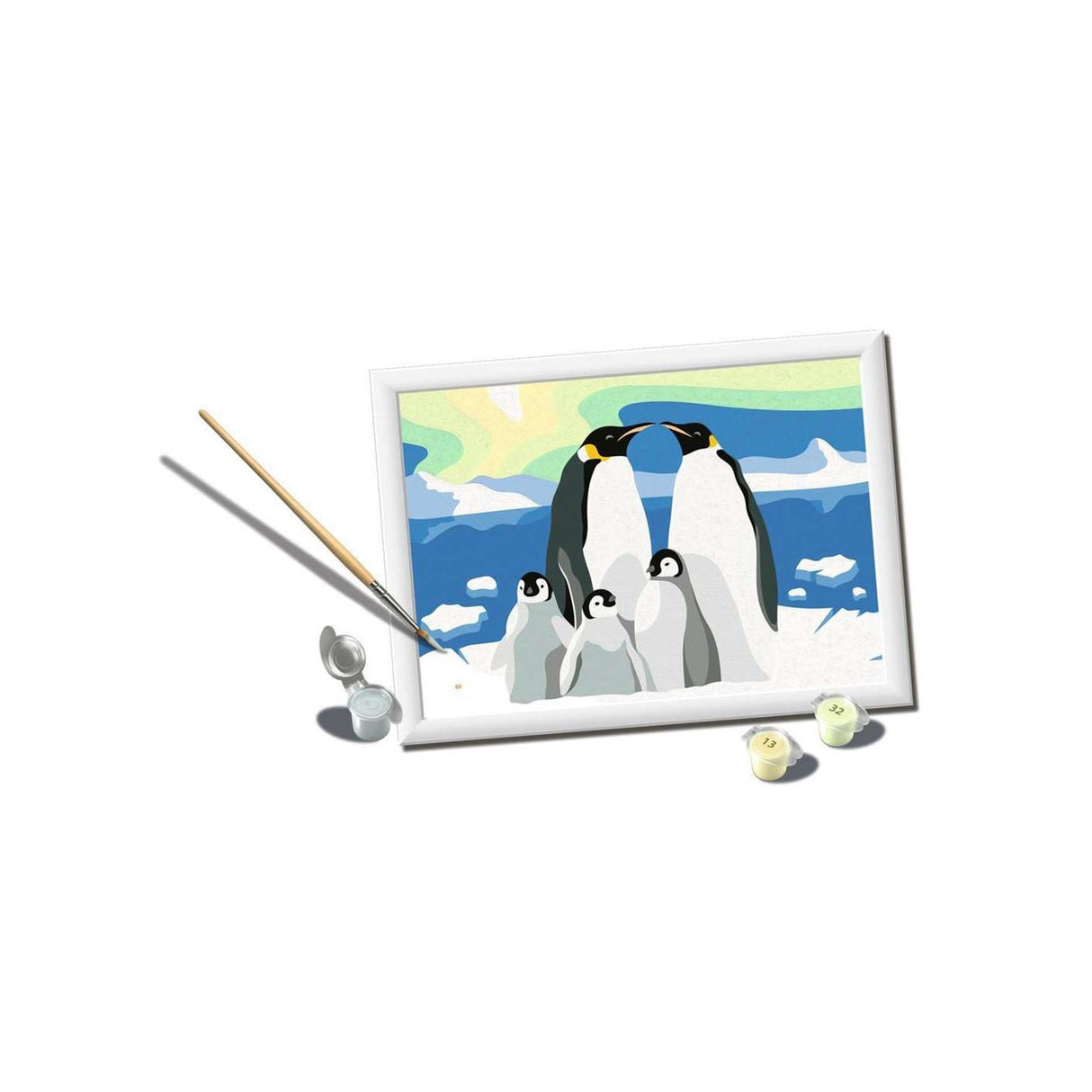 Ravensburger creart serie d pinguin familie