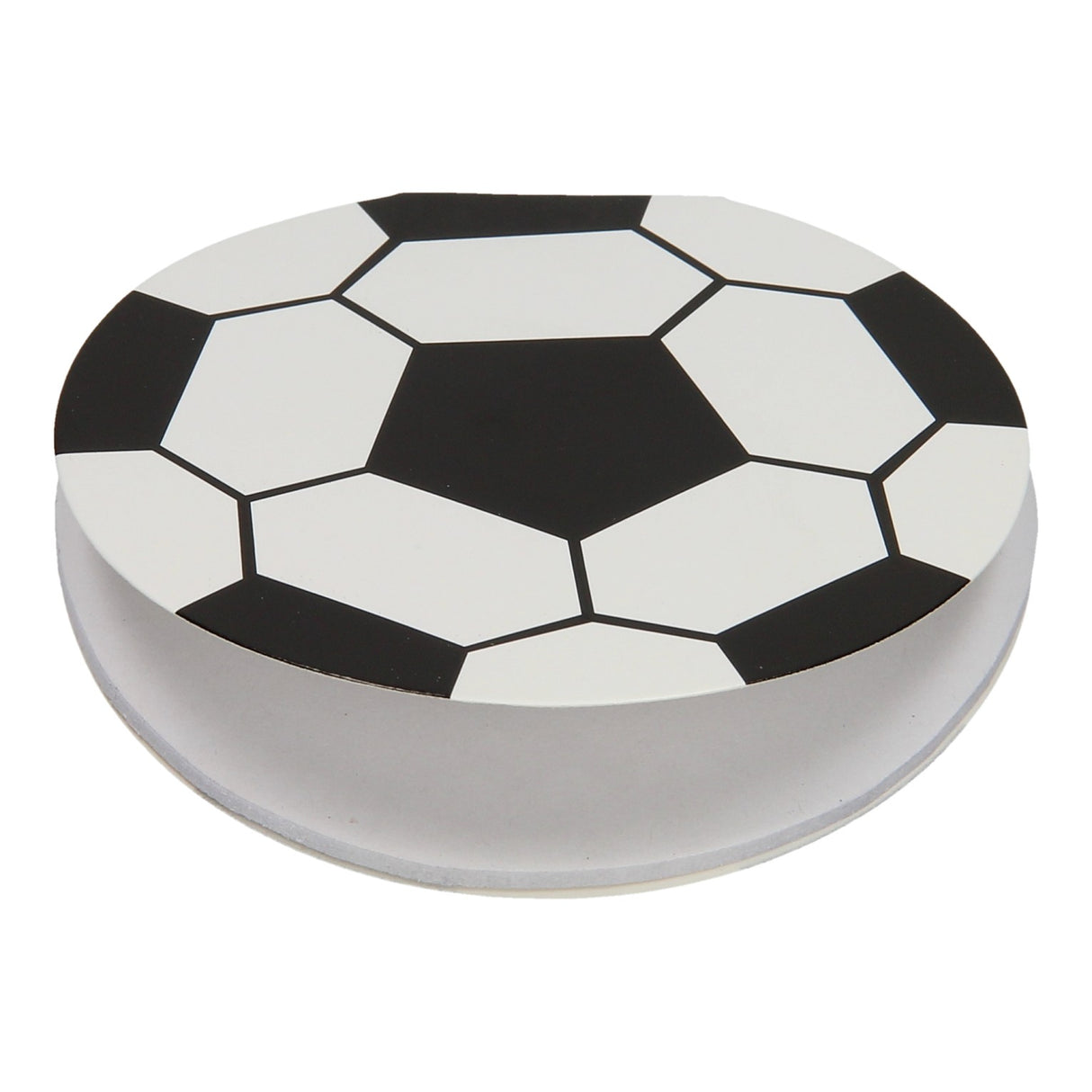 Duckiez notitieboekje rond voetbal, ø 8cm